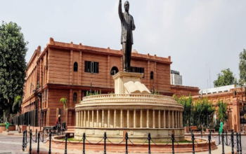Babasaheb Dr. BR Ambedkar’s Parliament-themed statue