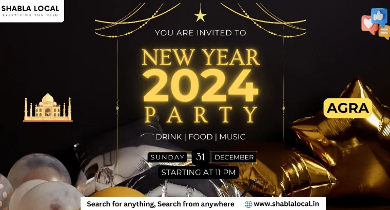 8 Places to visit for new year 2024 party in Agra
