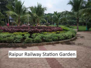 Raipur Railway Station Garden