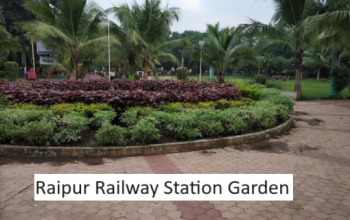 Raipur Railway Station Garden