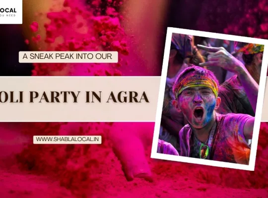 Holi Events in Agra 2024: Color run, rain dance, and eco-friendly festivities