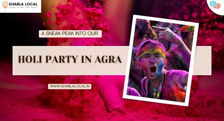 Holi Events in Agra 2024: Color run, rain dance, and eco-friendly festivities
