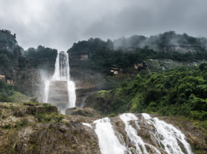 Kynrem Falls, Meghalaya