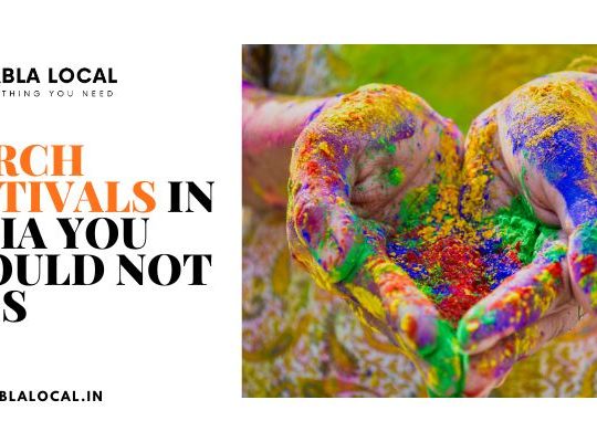 March Festivals in India You Should Not Miss