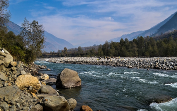 Beas River, Kullu-Manali, Himachal Pradesh